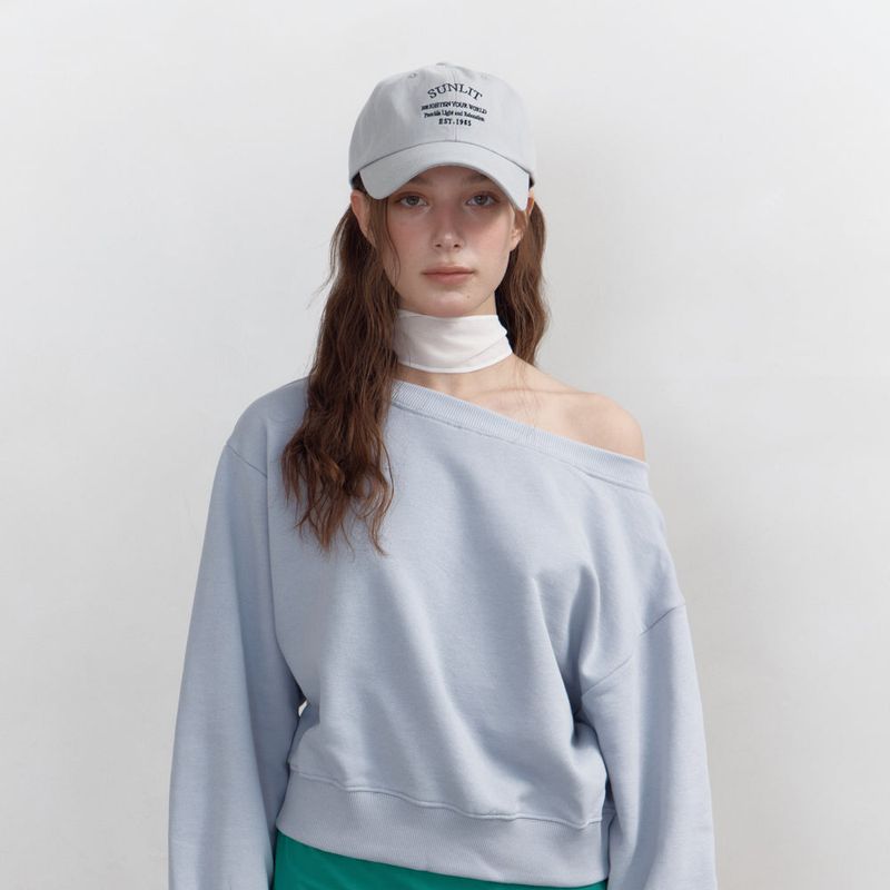 Sunlit（サンリット）の「HERITAGE LOGO BALL CAP (GREY)（Hats）」