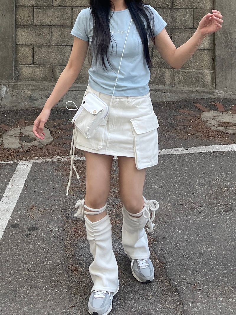Cute cubic slim t-shirt