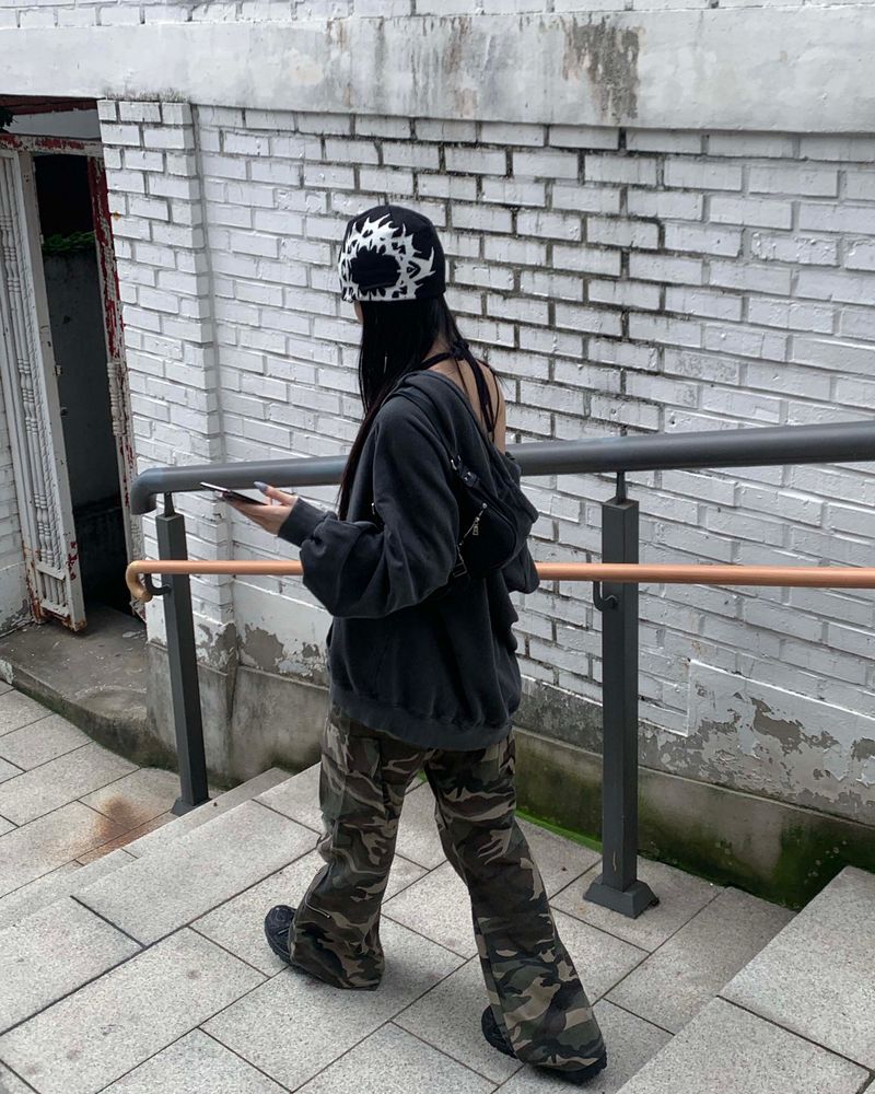 Pigment over hood jumper