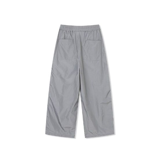 Route Track Color Matching Wide Pants