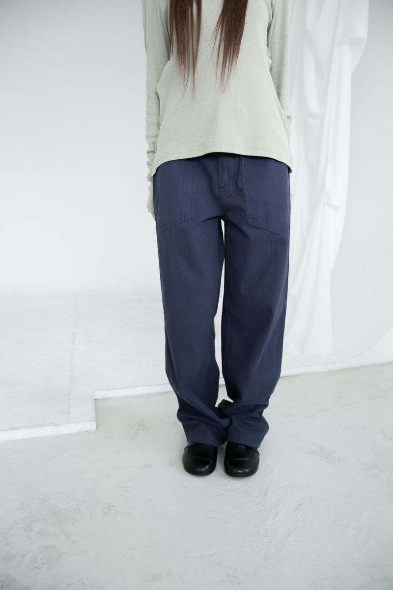 herringbone color pants(3colors)