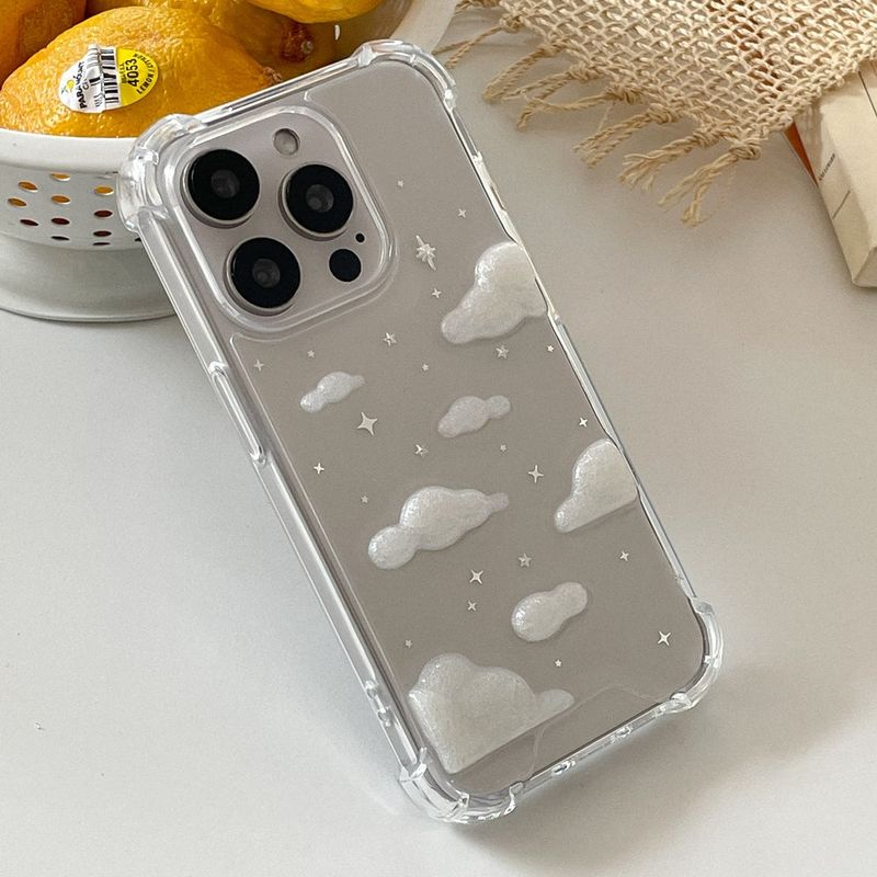[made]bright cloud ver resin phone case 