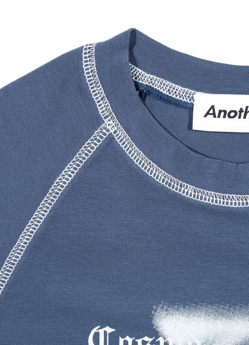 CONTRAST RAGLAN T-SHIRT_Navy