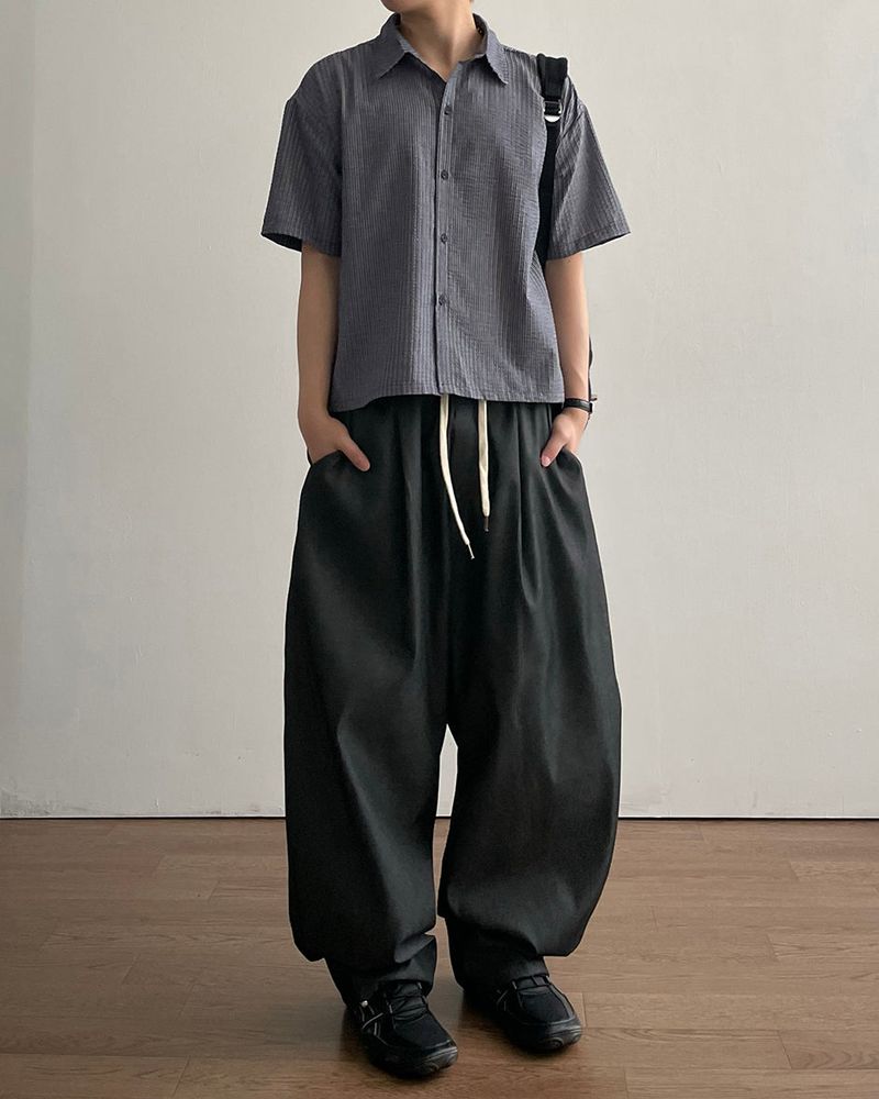 Shore Stripe Short Sleeve Shirt