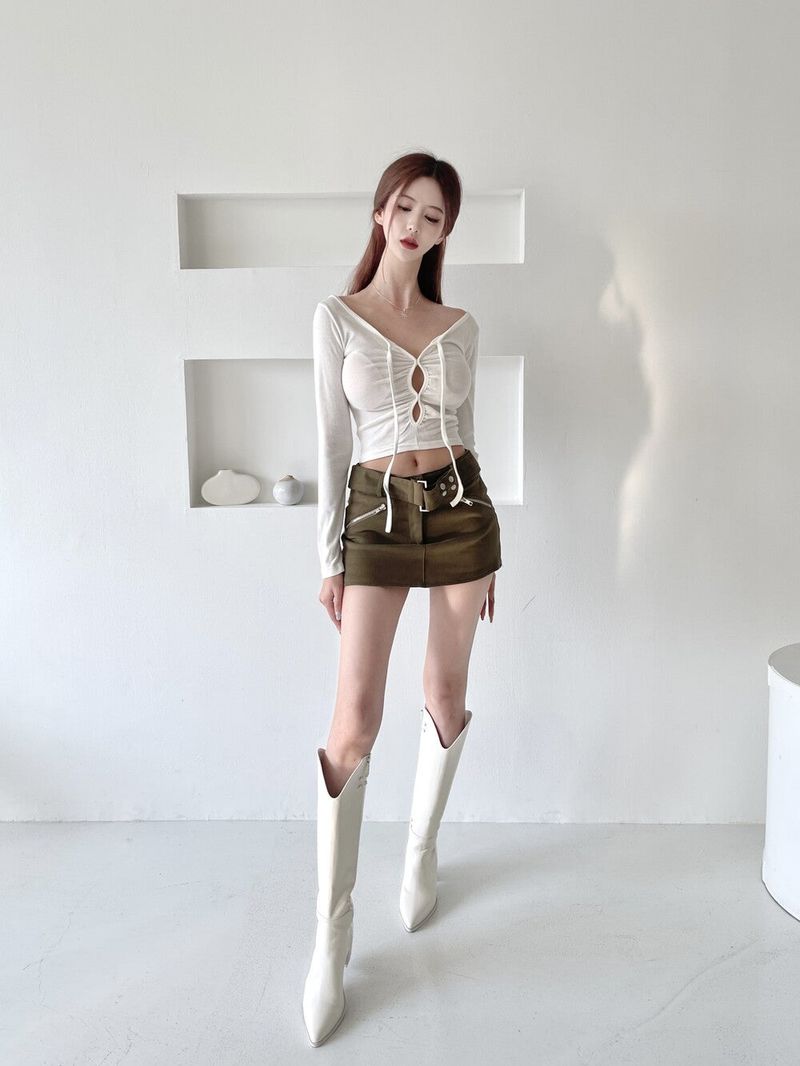 653. Funky belt low sk (3color)