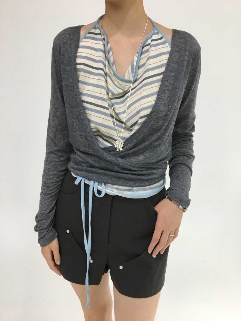 If Strap Halterneck Sleeveless (2color)