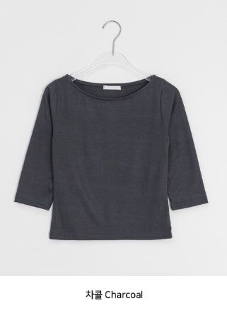 Chiri Boatneck Three Quarter Tee