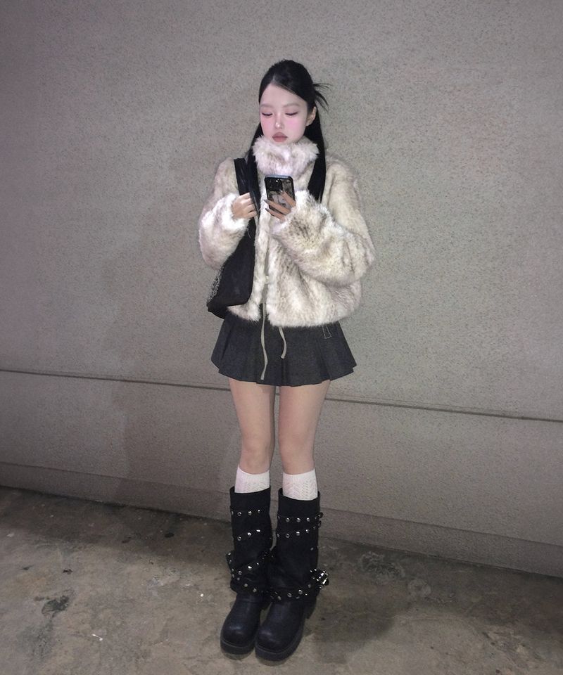 Fluffy Fur JK (2colors)