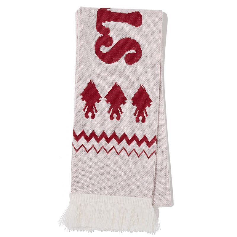 KIRSH（キルシー）の「TROLLS JACQUARD KNIT MUFFLER - IVORY（Fashion Accessories）」