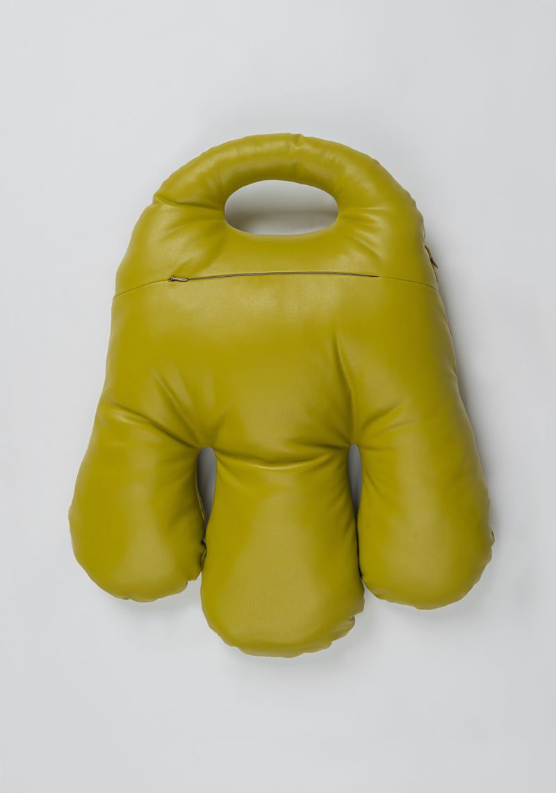Hand Bag (L) - khaki