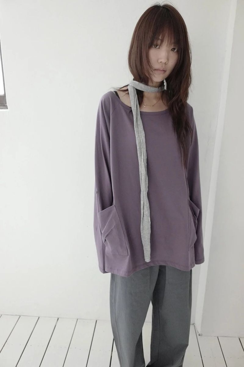 mute cotton pants (3c)