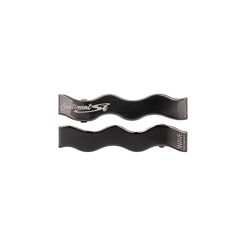 SENTIMENTS（サンティマン）の「NO.425 [BLACK] WAVE HAIR PIN 2SET（Hair Accessories）」