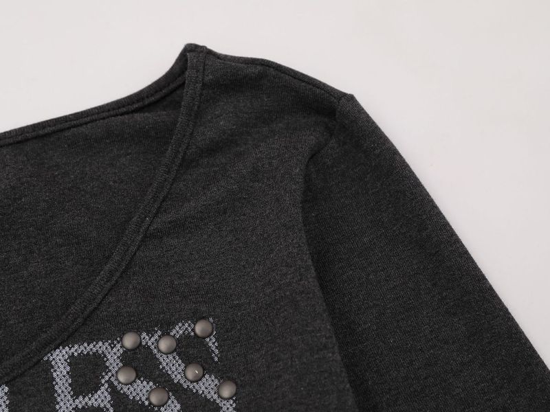 Cami Rivet Print Slim Tee