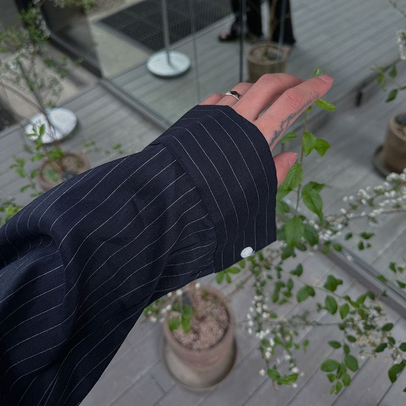 3 TAP Touch Linen Jacket (2color)