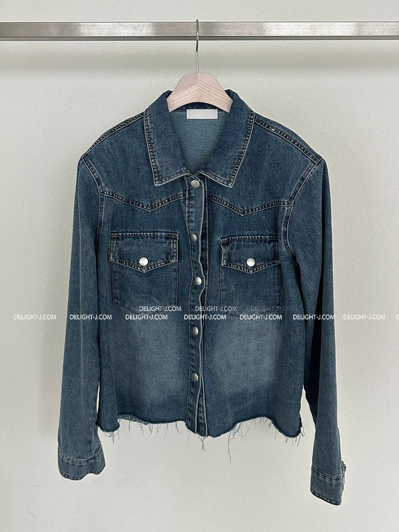 Bart Shirt Pad Jean Jacket