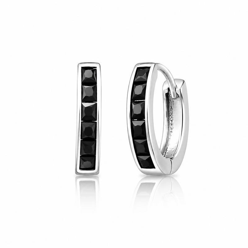 just LoveR.（ジャストラバー）の「ノワールフープピアス（アクセサリー）」