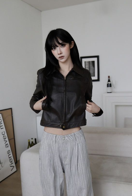 Routine Leather Mood Jacket