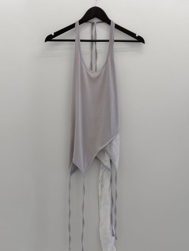 Elmic Printed Halter Sleeveless Top