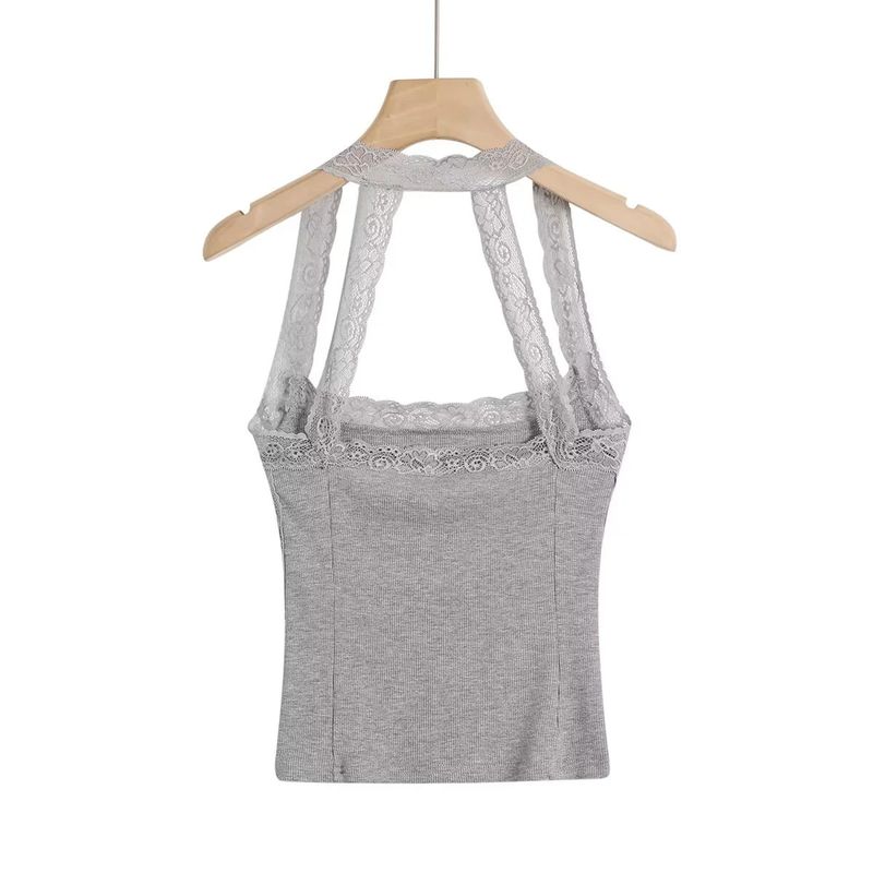 Elowen Lace Halter Camisole
