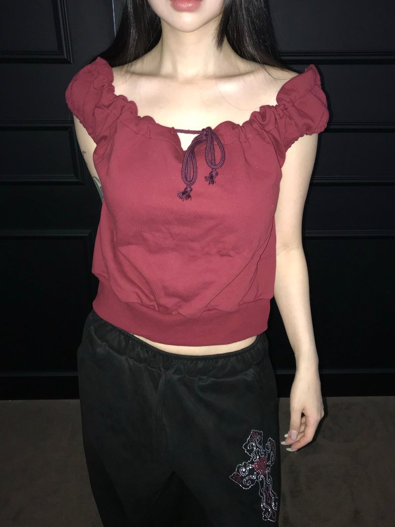 kitsch suede peace pt (2 color )