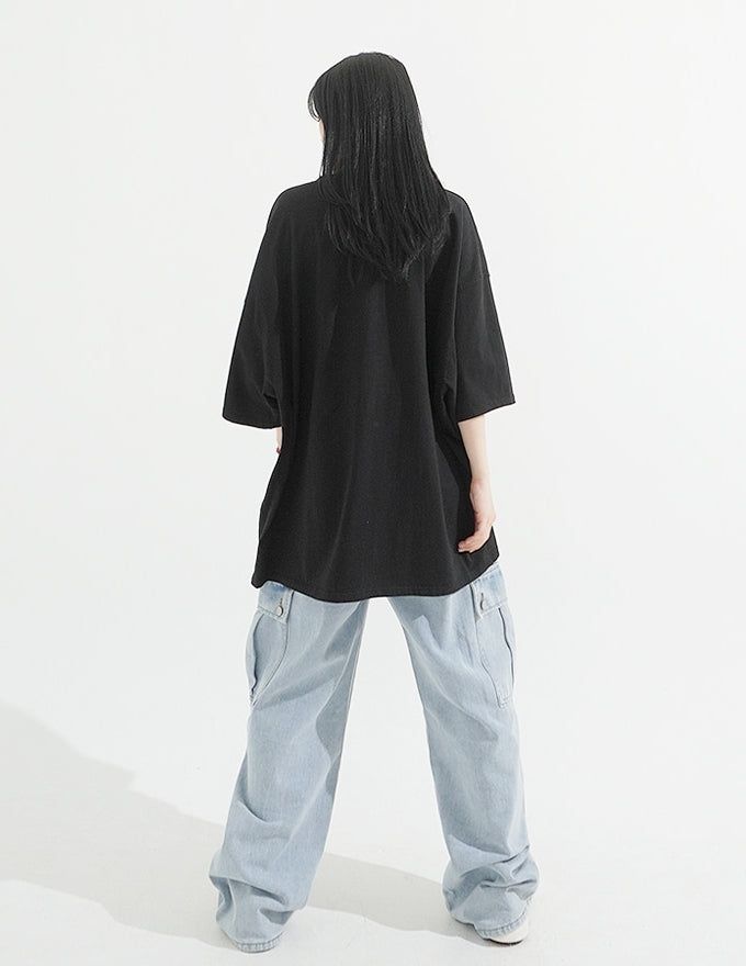 3 Cat Overfit T-Shirt