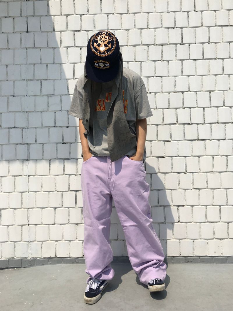 Colored Cotton Pants (3c)