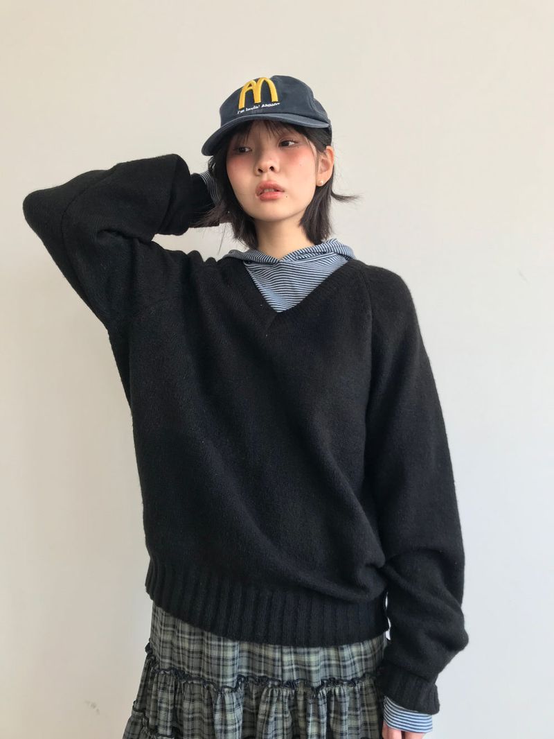 PREP V-Neck Knit (8color)