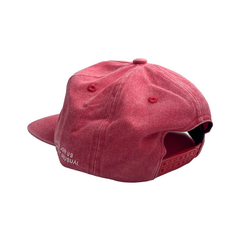 mnmp Star Logo Cap Washed Red