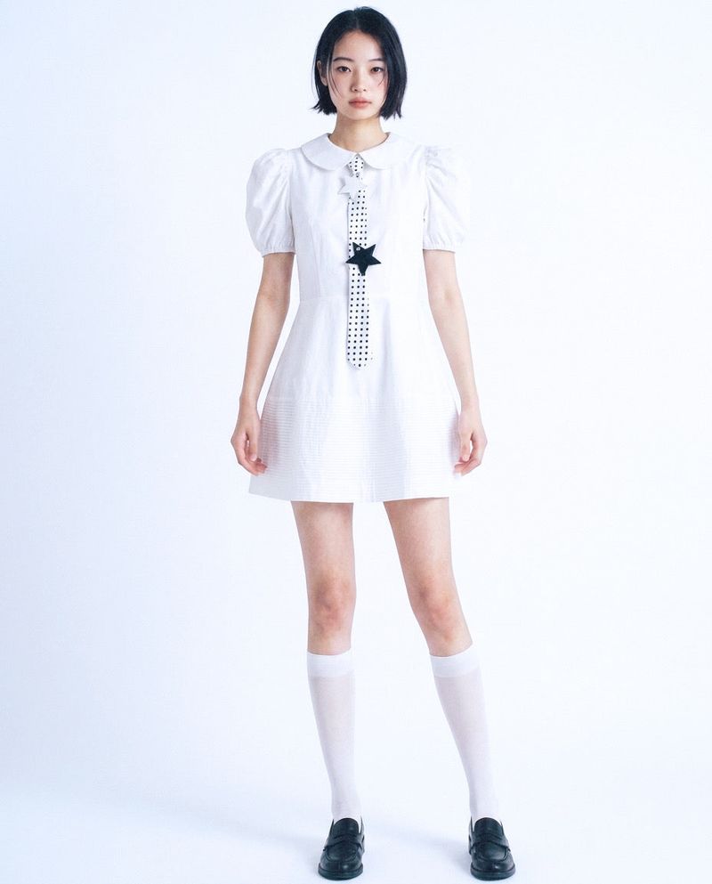 DOT STAR SLIM TIE (2COLOR)
