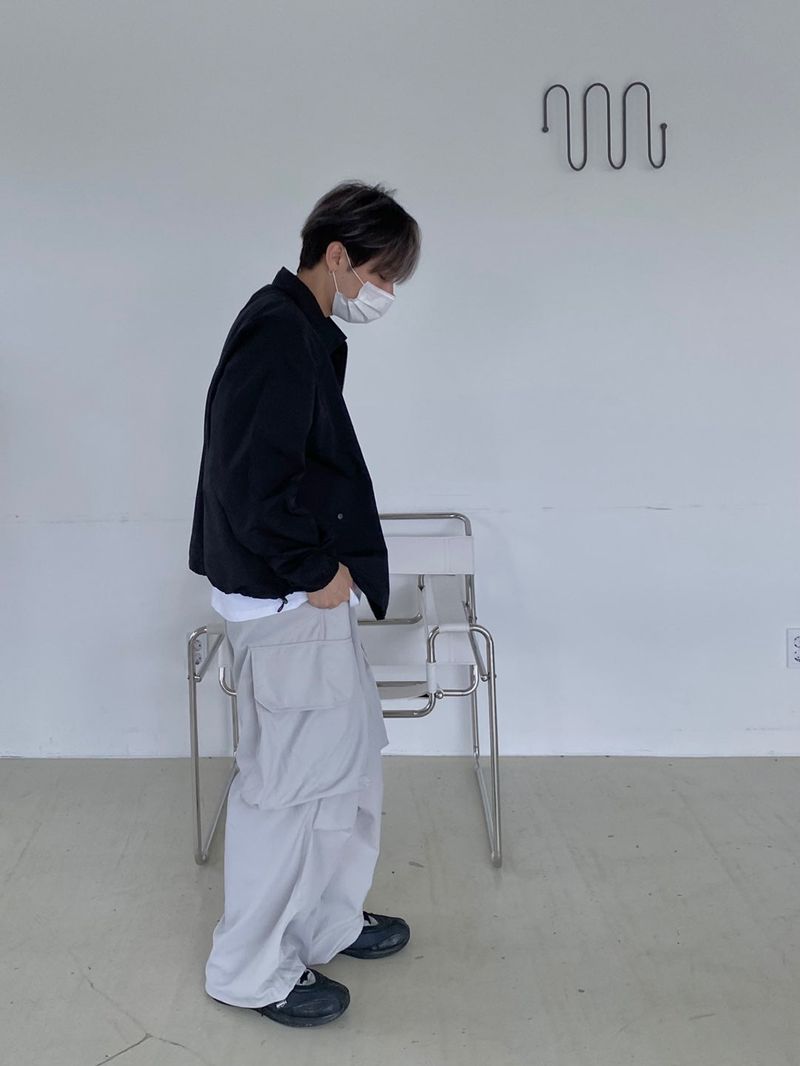 Afterglow Nylon Cargo Balloon Pants 2C