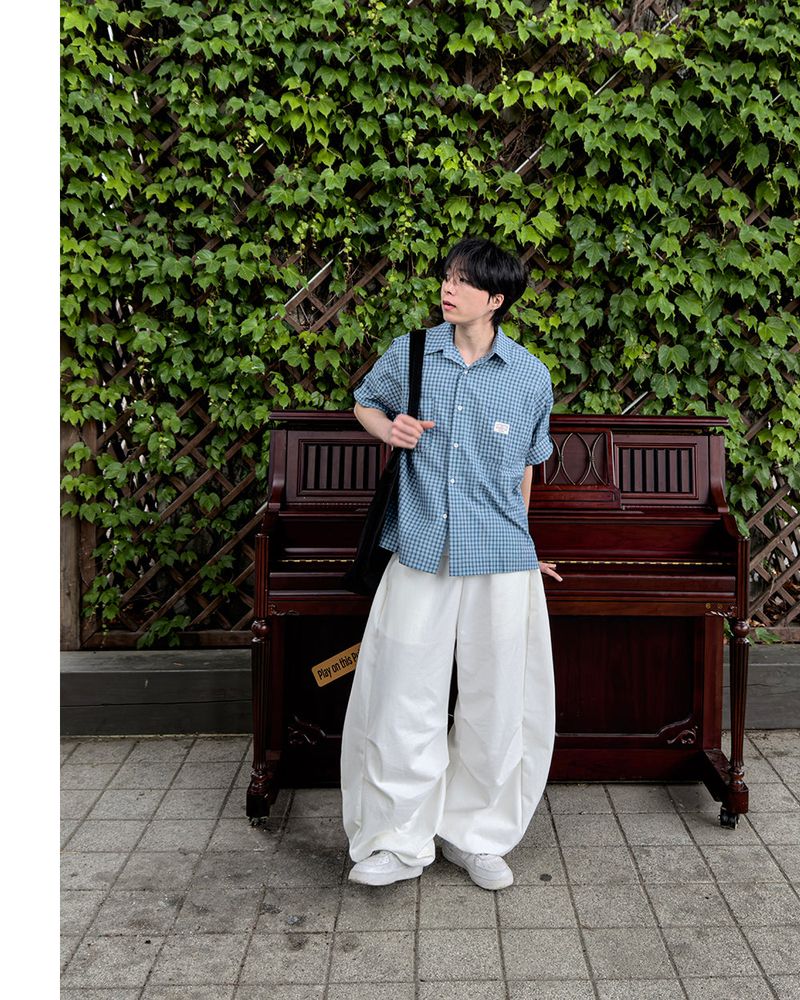 Trevil Patch Balloon Chino Pants