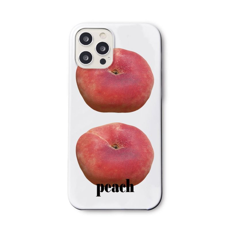 PHONO PHONO(フォノフォノ)の「PEACH PHONE CASE (HARD TYPE)(Smartphone Accessories)」