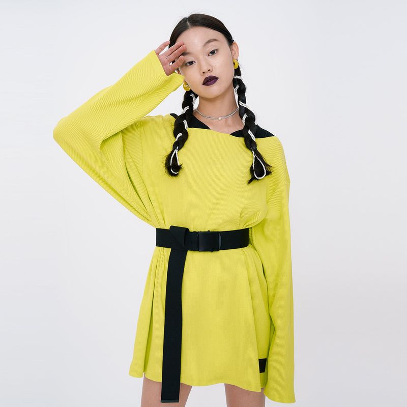 OTHER-worldly（アザーワールドリー）の「Logo Wide Belt [Black]（Fashion Accessories）」