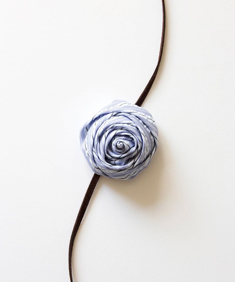 Rose Corsage - Sky Blue