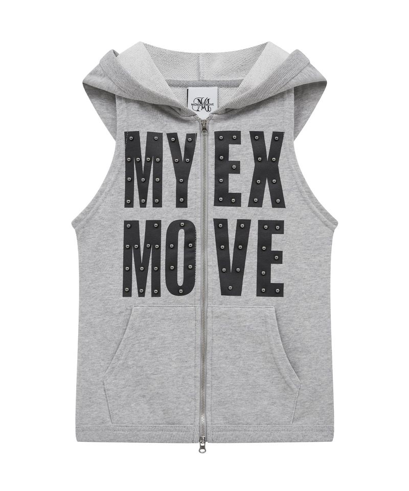 MIDNIGHT MOVE（ミッドナイトムーブ）の「hood top (grey)（Tops）」