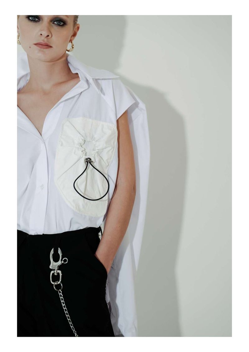 Oversize Embroidered Shirt