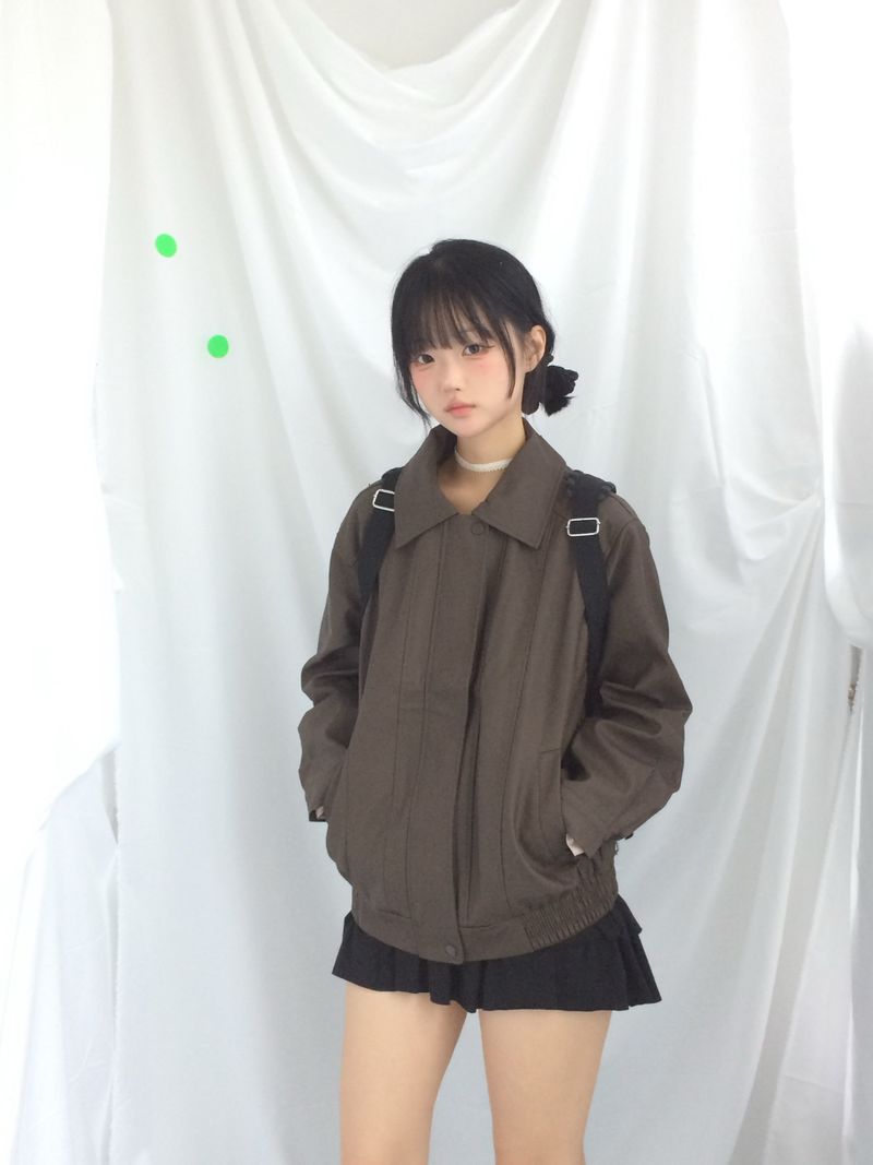 Slim Fit Ribbon Shirring Top