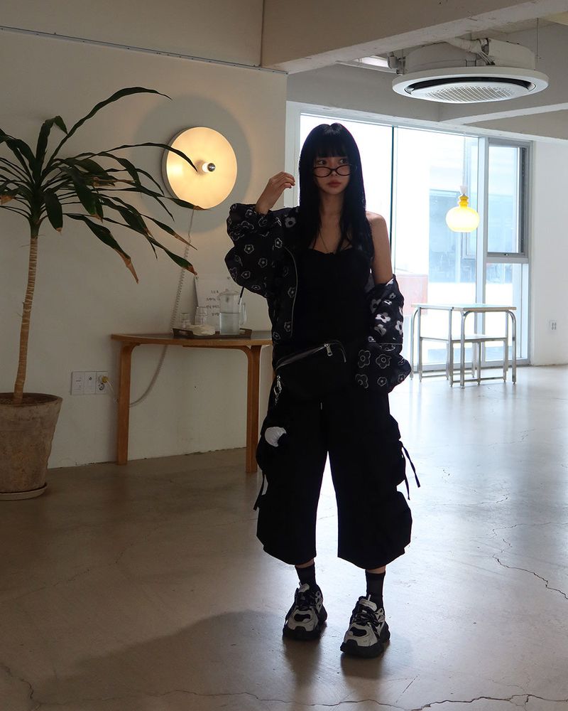 Summer Flower See-Through Windbreaker Windbreaker