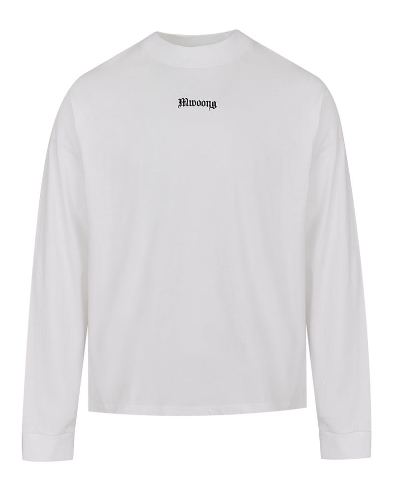 mwoong（モン）の「Mwoong ファミリアロングスリーブ(WHITE)（トップス）」