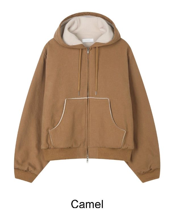 Demes inner fleece hooded jumper