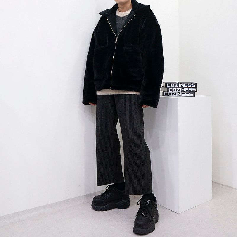 YM Snug Fur Jumper (2 colors)