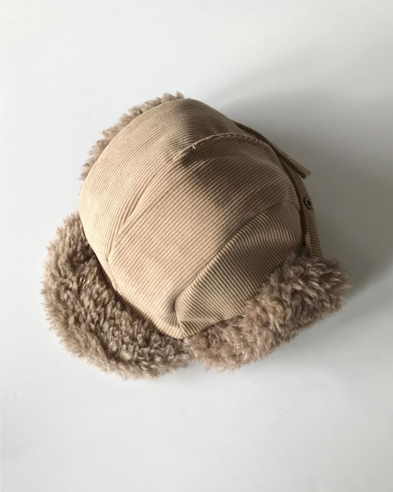 Reversible Boucle Trapper Hat (2 Colors)