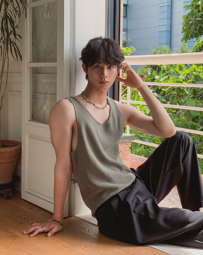 Soft Rib Sleeveless Knit