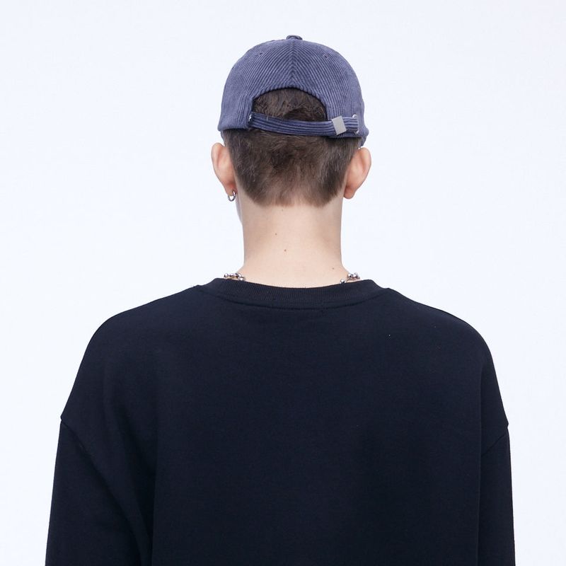 Illusion Corduroy Cap Grey