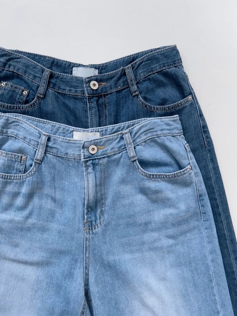 225 Brushed Wide Denim Pants (2C)