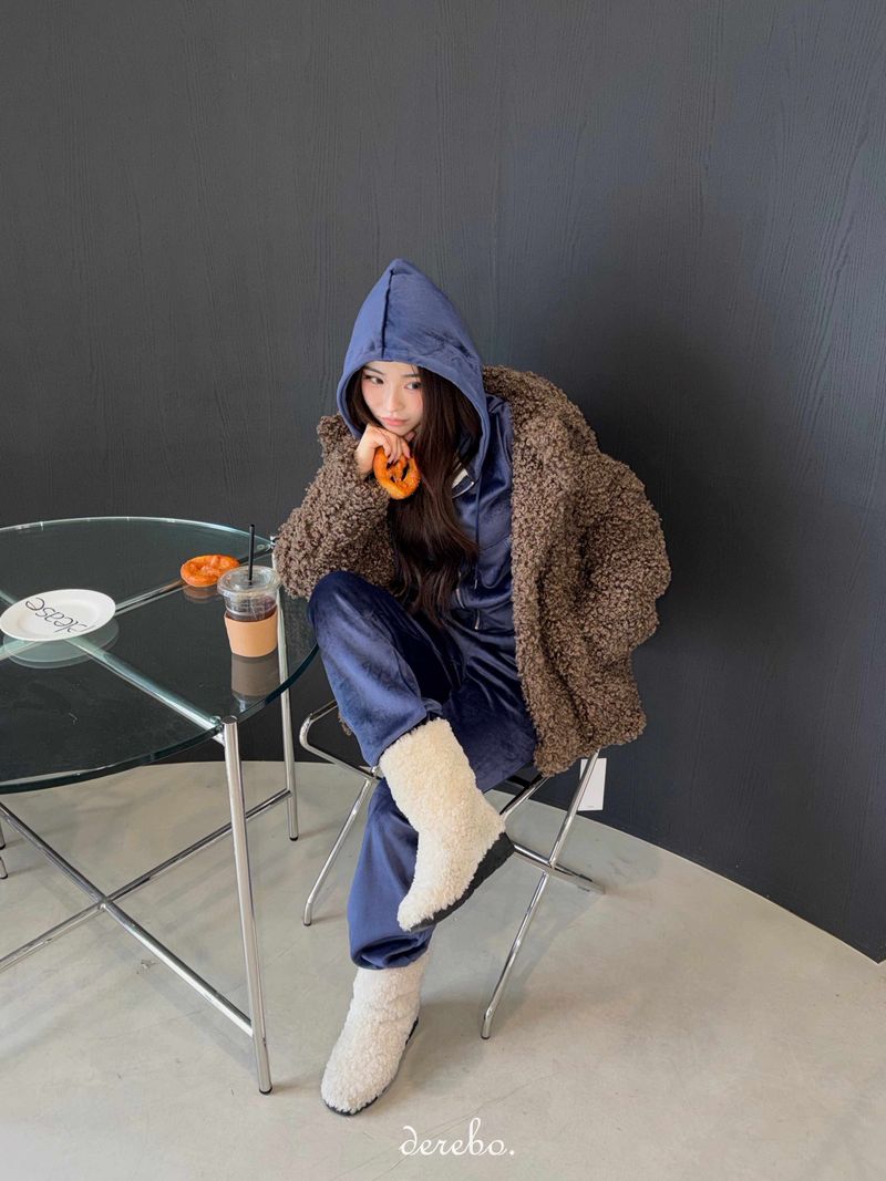 Velvet Winter Hooded Training Set