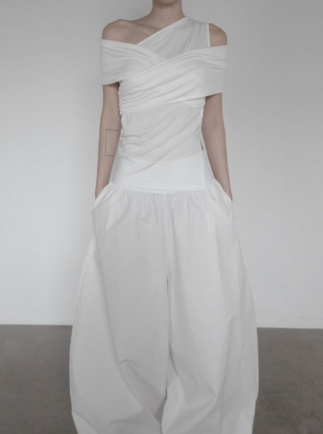 Arco Maxi Curved Pants