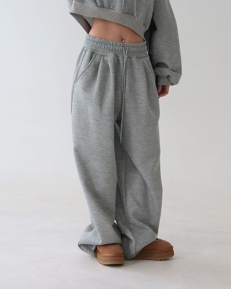 Vibe napping hoodie & long pants two-piece set