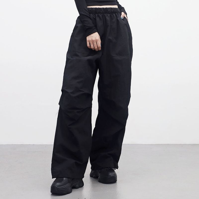 Rankle pintuck wide pants