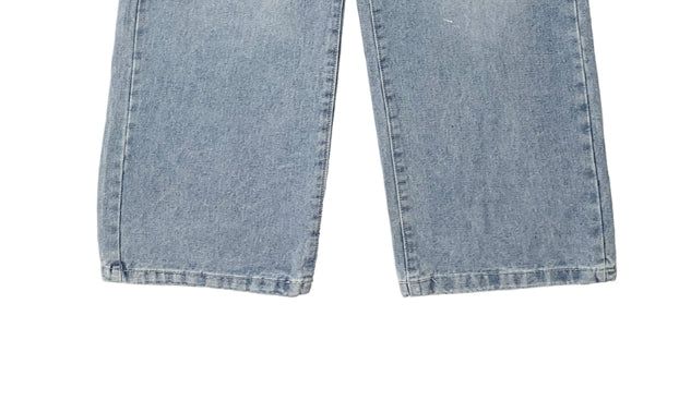 Diro Pocket Adjust Wide Washing Denim Pants